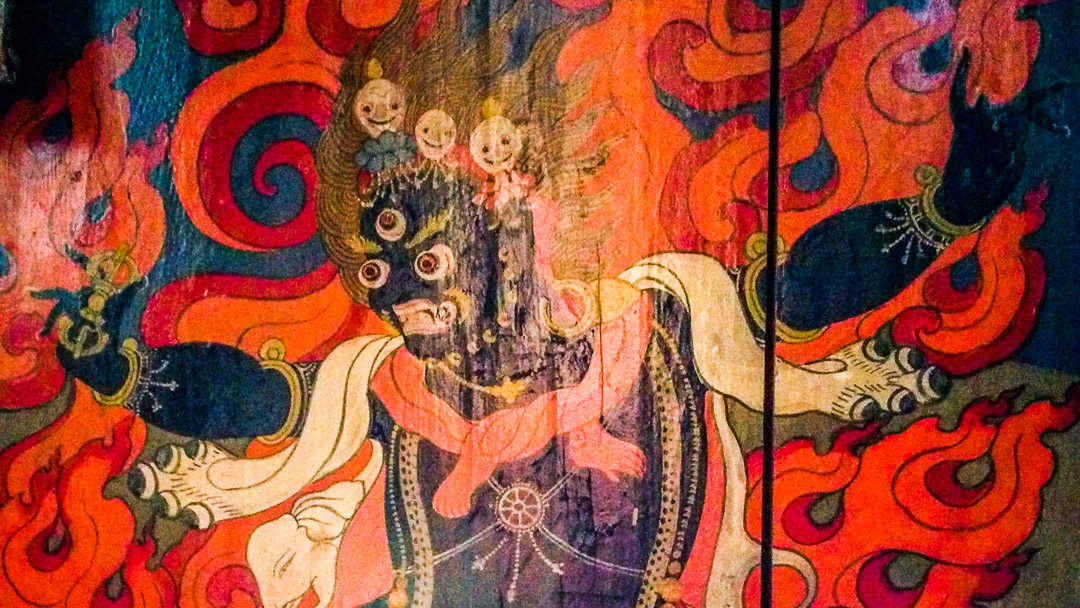 Tibetan deity