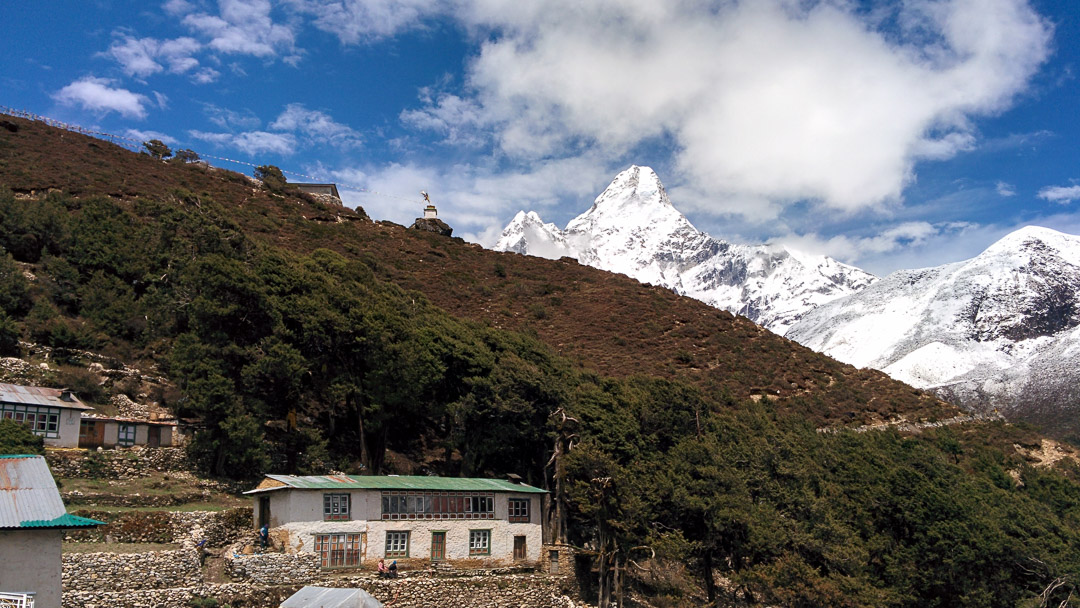 Ama Dablam from Pangboche