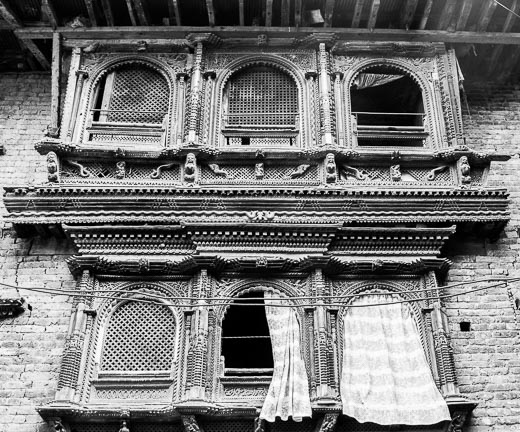 Traditional window Tikejhya Panauti