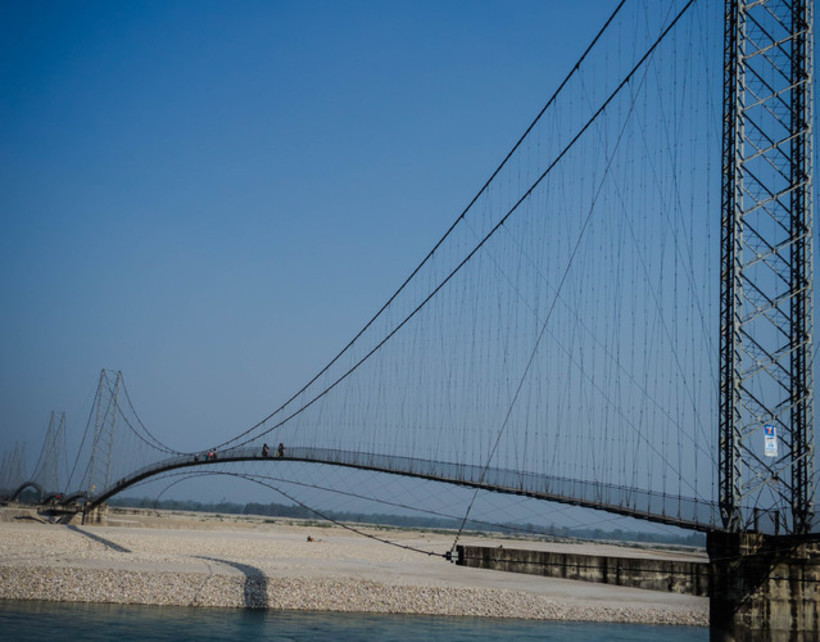 Dodhara Chadani Bridge. Far West Nepal