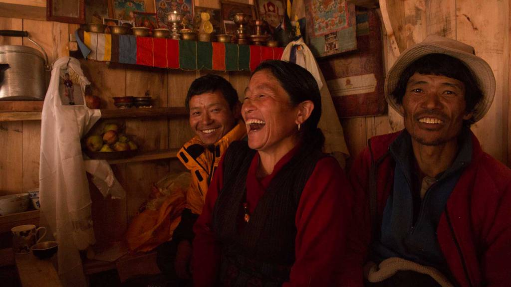 Connecting with the locals in Trekking Areas.