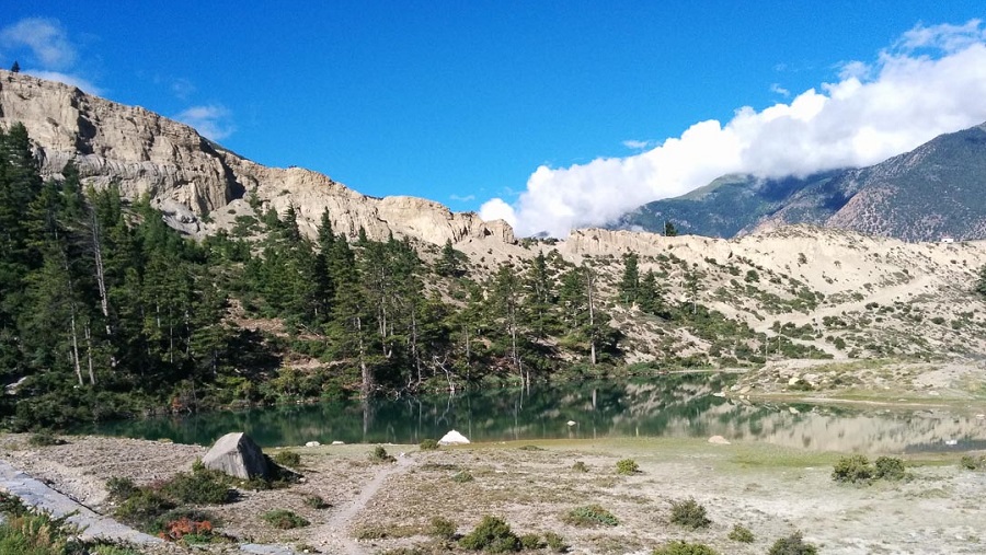 Dhumba lake, Side Trip from Jomsom